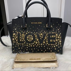 Michael kors purse and wallet